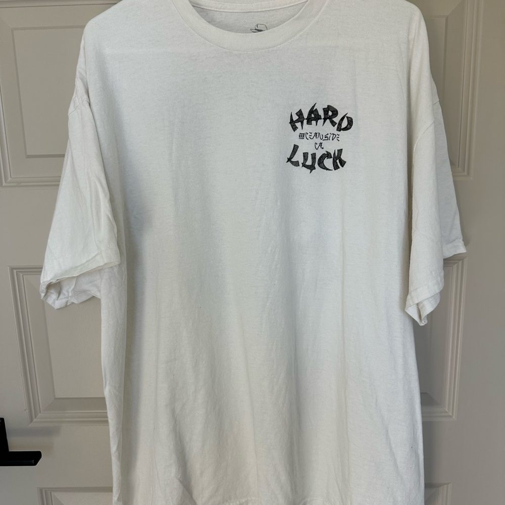 Hard Luck White Men's T-Shirt